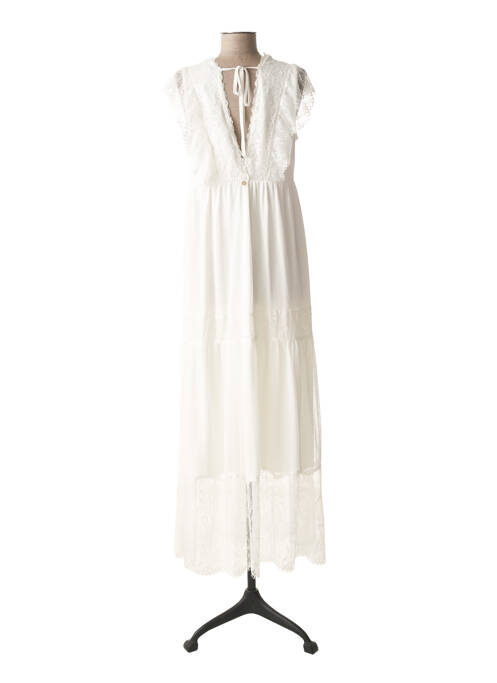 Robe longue blanc JUS D'ORANGE femme