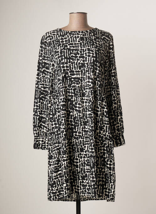 Robe mi-longue noir STREET ONE femme