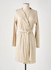 Robe de chambre beige BARANDI pour femme seconde vue