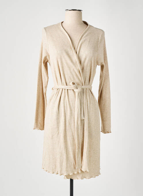 Robe de chambre beige BARANDI pour femme