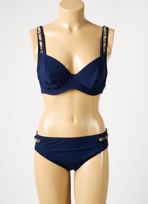 Maillot de bain 2 pièces bleu SUNFLAIR pour femme