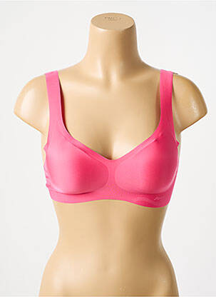 Soutien-gorge effet matière satinée brassieres rose SLOGGI femme