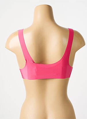 Soutien-gorge effet matière satinée brassieres rose SLOGGI femme