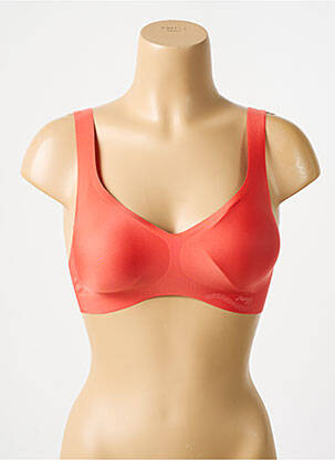 Soutien-gorge sans armature brassieres orange SLOGGI femme