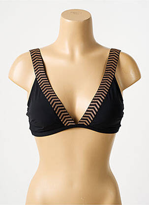 Haut de maillot de bain stretch bralettes noir SLOGGI femme