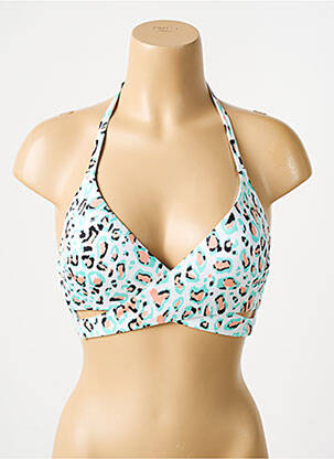 Haut de maillot de bain stretch haut soutien-gorge avec mousse de rembourrage amovible beige SLOGGI femme