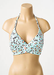 Haut de maillot de bain stretch haut soutien-gorge avec mousse de rembourrage amovible beige SLOGGI femme