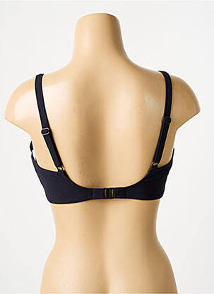 Haut de maillot de bain stretch haut soutien-gorge emboitant noir SUNFLAIR femme