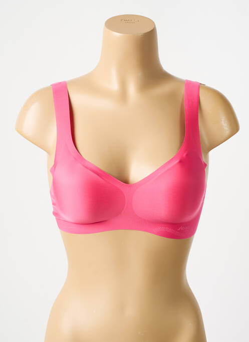 Soutien-gorge sans armature brassieres rose SLOGGI femme