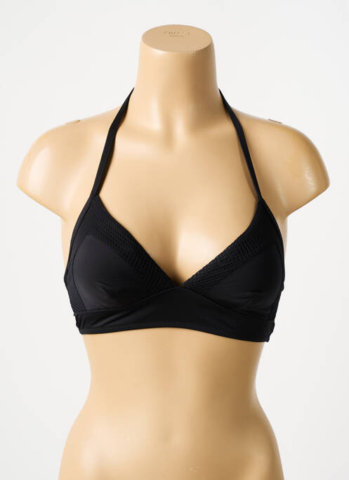 Haut de maillot de bain noir SLOGGI pour femme