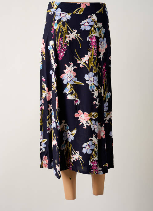 Jupe mi-longue bleu BIZANCE pour femme