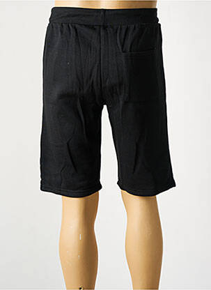 Bermuda taille élastique noir TED LAPIDUS homme
