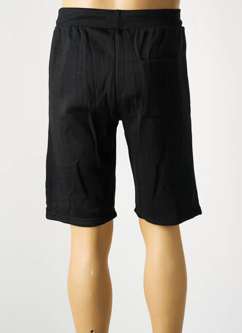 Bermuda taille élastique noir TED LAPIDUS homme