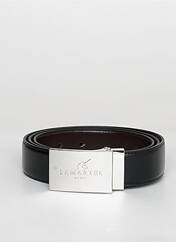 Ceinture noir LAMARTHE pour homme seconde vue