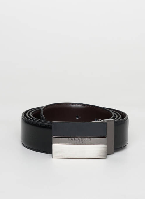 Ceinture noir LAMARTHE pour homme