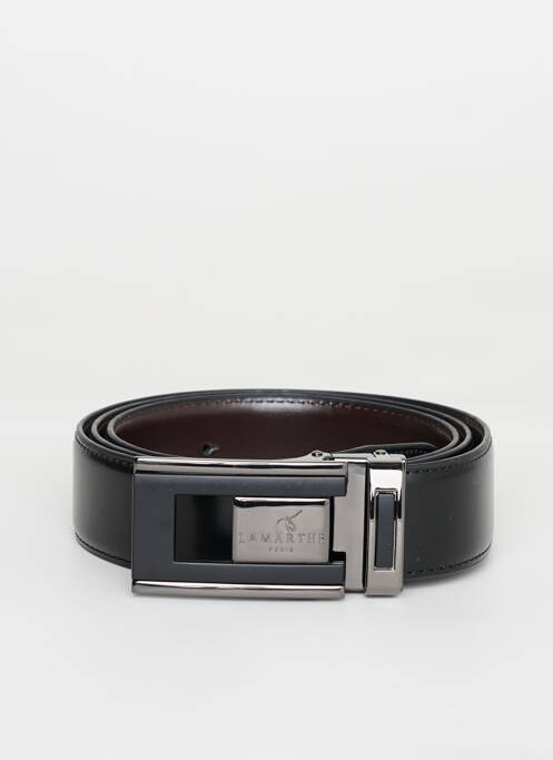 Ceinture noir LAMARTHE pour homme