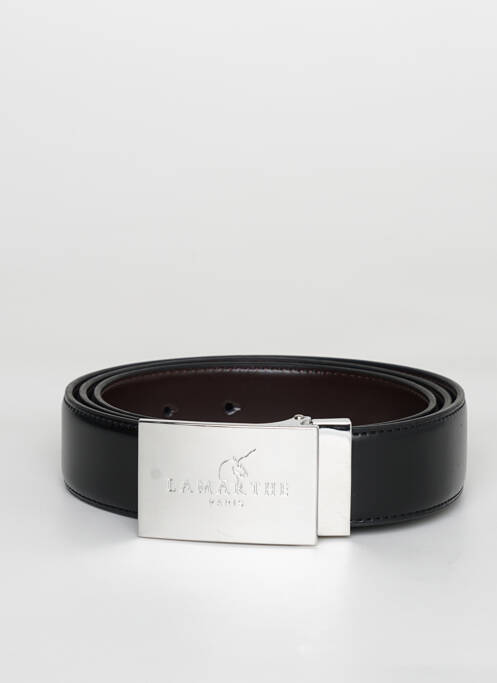 Ceinture noir LAMARTHE pour homme