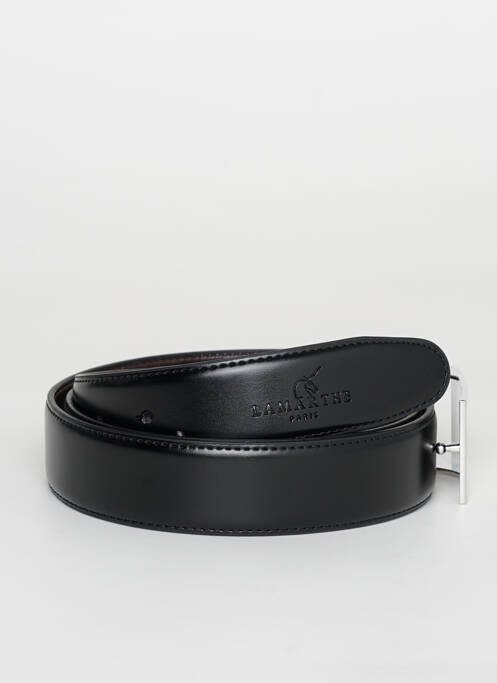 Ceinture noir LAMARTHE pour homme
