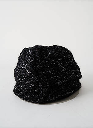 Bonnet maille grosse maille noir COP COPINE femme