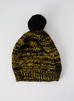 Bonnet maille grosse maille jaune COP COPINE femme