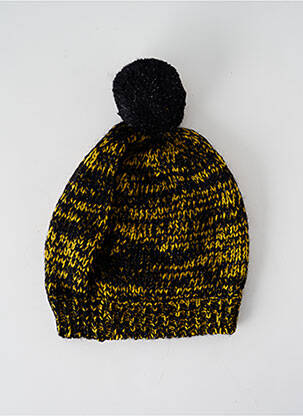 Bonnet maille grosse maille jaune COP COPINE femme