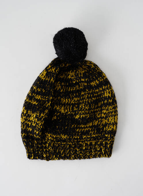 Bonnet maille grosse maille jaune COP COPINE femme