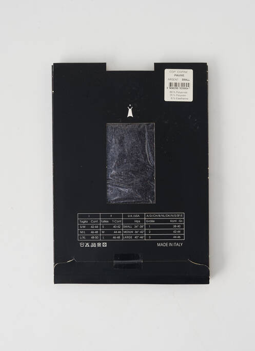 Collants gris COP COPINE femme