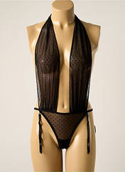 Body lingerie noir MAISON CLOSE pour femme seconde vue