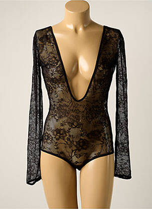 Body lingerie noir MAISON CLOSE pour femme