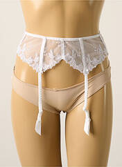 Guêpière/Porte-jarretelle blanc LISE CHARMEL pour femme seconde vue