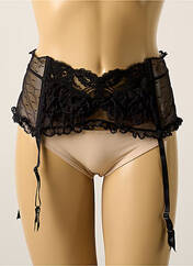 Guêpière/Porte-jarretelle noir ANDRES SARDA pour femme seconde vue