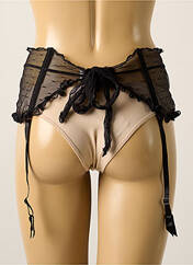 Guêpière/Porte-jarretelle noir ANDRES SARDA pour femme seconde vue