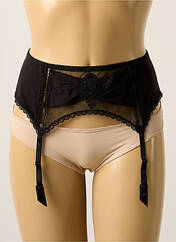 Guêpière/Porte-jarretelle noir MAISON LEJABY pour femme seconde vue