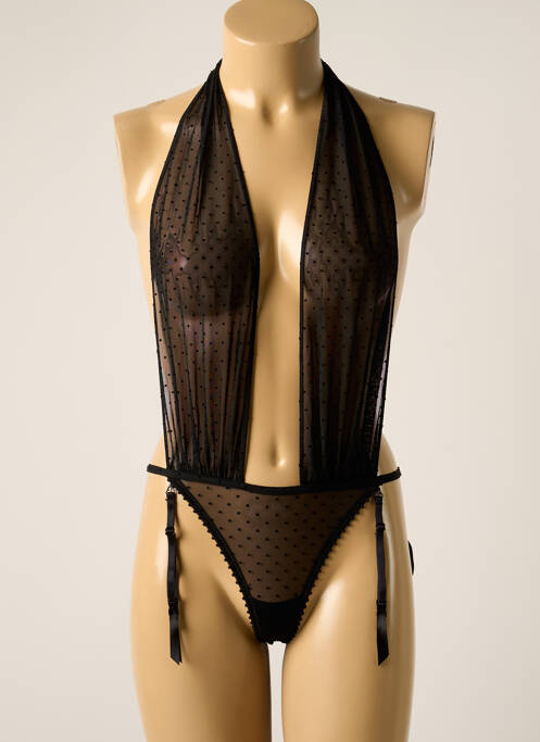 Body lingerie noir MAISON CLOSE pour femme