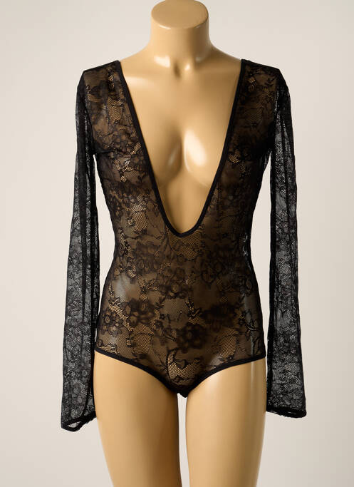 Body lingerie noir MAISON CLOSE pour femme