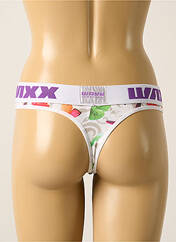 Tanga blanc WAXX pour femme seconde vue