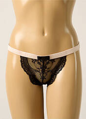 Tanga noir MAISON CLOSE pour femme seconde vue
