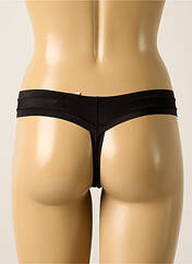 Tanga noir MAISON LEJABY pour femme seconde vue