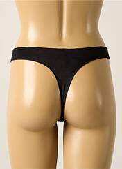 Tanga noir MAISON LEJABY pour femme seconde vue