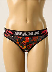 Tanga noir WAXX pour femme seconde vue