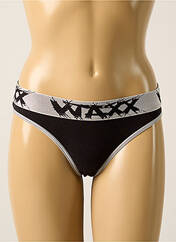 Tanga noir WAXX pour femme seconde vue