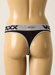 Tanga noir WAXX pour femme seconde vue