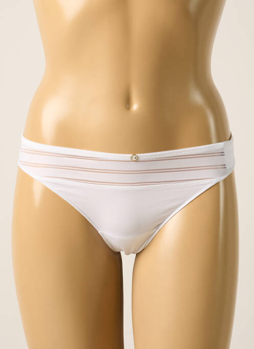 Tanga blanc MARIE JO pour femme