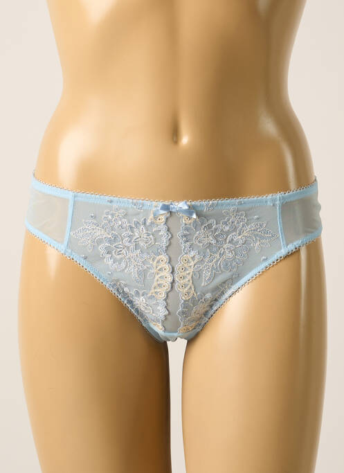 Tanga bleu MILLESIA pour femme