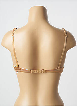 Soutien-gorge effet matière satinée haut soutien-gorge moulé or MAISON LEJABY femme