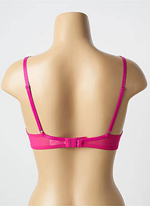 Soutien-gorge effet matière satinée haut soutien-gorge push-up rose HUIT & HUIT femme