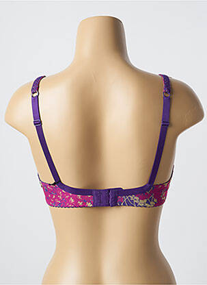 Soutien-gorge légère et transparente haut soutien-gorge emboitant violet AUBADE femme