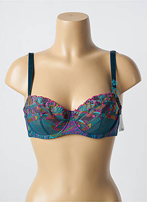 Soutien-gorge légère et transparente haut soutien-gorge emboitant vert AUBADE femme