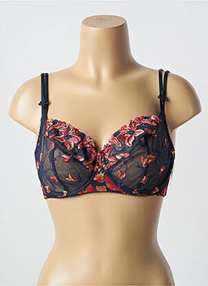 Soutien-gorge légère et transparente haut soutien-gorge emboitant bleu AUBADE femme