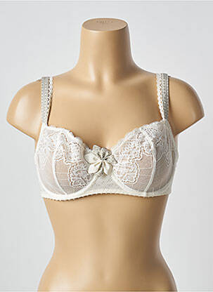 Soutien-gorge légère et transparente haut soutien-gorge emboitant blanc AUBADE femme